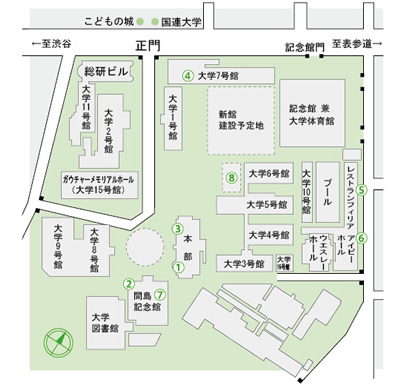 キャンパスマップ